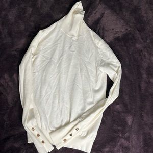 Cream sweater